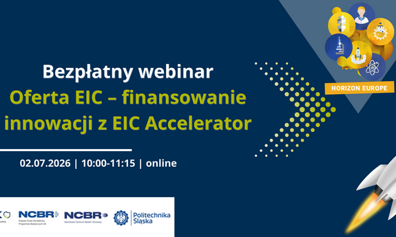 Bezpłatny webinar dotyczący finansowania innowacji z EIC Accelerator
