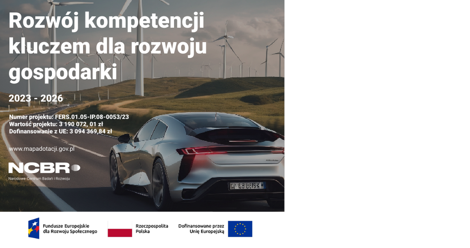 Rozwój kompetencji  kluczem dla rozwoju  gospodarki